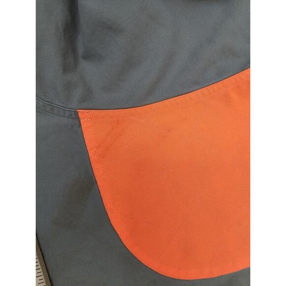 Columbia Shooting Hunting Shirt Olive Green Orange Button Down Size Large - Picture 9 of 11